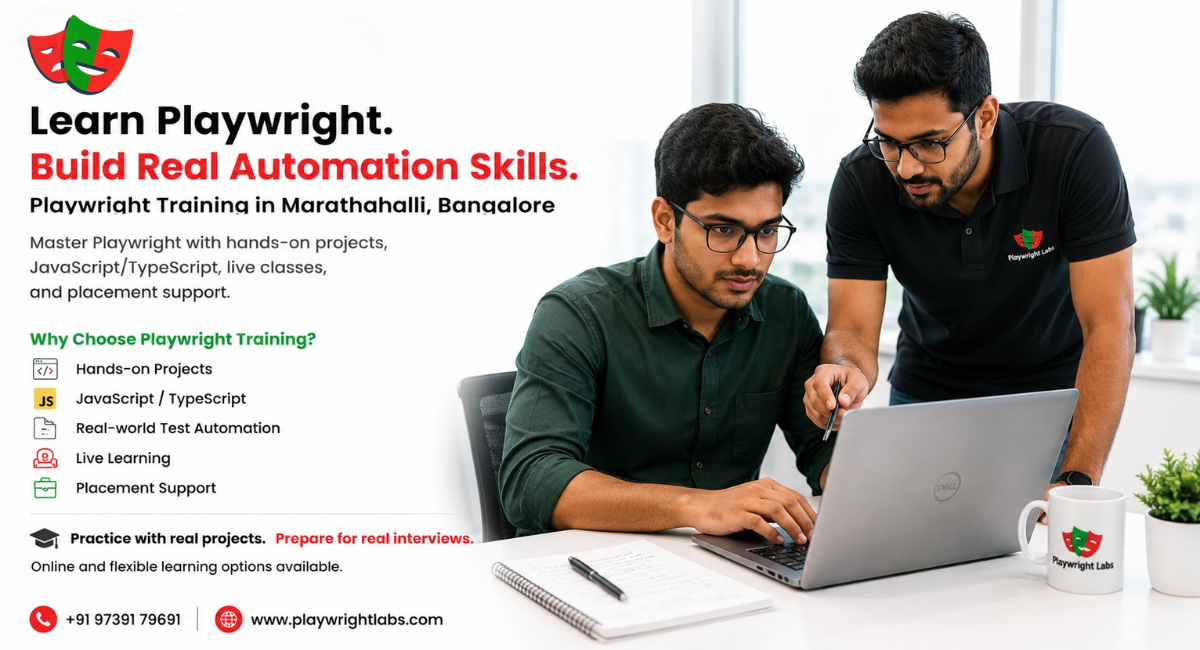 Playwright Training in Bangalore